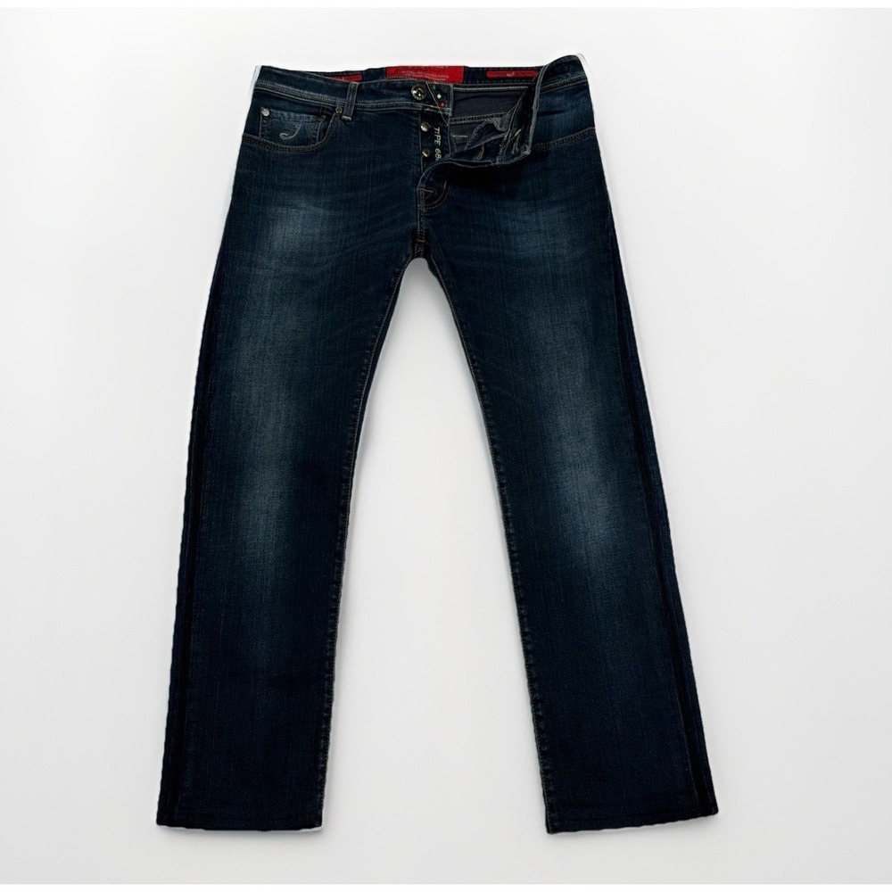 Jacob Cohen Jeans Men's 33 Blue Type 688C Japanese Fabrics Italy Handmade